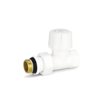 Термостатический клапан (терморегулятор) Varmega VMDV06-110404, 1/2" ВР-НР, прямой, белый Термостатический клапан (терморегулятор) Varmega VMDV06-110404, 1/2" ВР-НР, прямой, белый