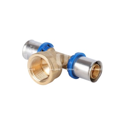 Тройник с внутренней резьбой APE ARL2104202, 20х3/4"х20, пресс-фитинг