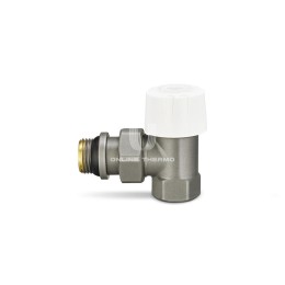 Термостатический клапан (терморегулятор) Varmega VMDV05-310404, 1/2" ВР-НР, угловой, серый