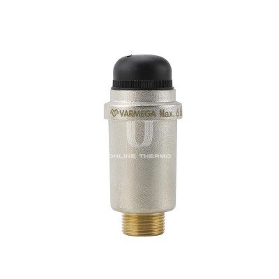 Купить Автоматический воздухоотводчик Varmega VMAV05-N00006, 1" НР, вертикальный выпуск в магазине Mirkotlov.by (Мир Котлов) - отличное качество. Купить Автоматический воздухоотводчик Varmega VMAV05-N00006, 1" НР, вертикальный выпуск