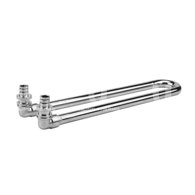 Трубка для подключения радиатора Varmega Slide-Fit VM525161625, Г-образная 16/250, аксиальная, сдвоенная