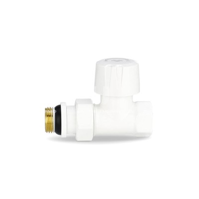 Термостатический клапан (терморегулятор) Varmega VMDV06-110404, 1/2" ВР-НР, прямой, белый Термостатический клапан (терморегулятор) Varmega VMDV06-110404, 1/2" ВР-НР, прямой, белый