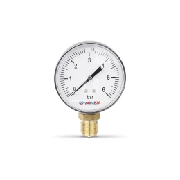 Манометр радиальный Varmega VMMT10-800604, диаметр 80 мм, 6 бар, 1/2"