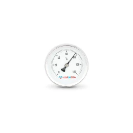 Термометр биметаллический с погружной гильзой Varmega VMMT01-635004, диаметр 63 мм, длина гильзы 50 мм