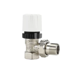 Термостатический клапан (терморегулятор) Varmega VMRV05-N00404, 1/2" ВР-НР, угловой, без преднастройки Термостатический клапан (терморегулятор) Varmega VMRV05-N00404, 1/2" ВР-НР, угловой, без преднастройки