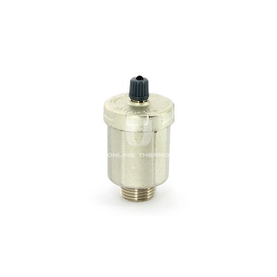 Купить Автоматический воздухоотводчик Uni-fitt 234N2000 1/2" НР, никелированный, вертикальный выпуск, с уплотнением O-ring 