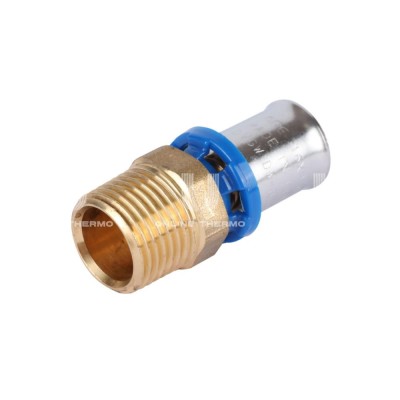 Муфта переходная (переходник) с наружной резьбой APE ARL1003100, 16х1/2", пресс-фитинг Муфта переходная (переходник) с наружной резьбой APE ARL1003100, 16х1/2", пресс-фитинг