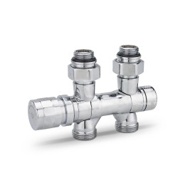 Узел нижнего подключения Varmega VMDV25-400415, 1/2"х3/4"EK, универсальный, хром Узел нижнего подключения Varmega VMDV25-400415, 1/2"х3/4"EK, универсальный, хром