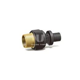 Муфта переходная (переходник) с наружной резьбой Varmega Slide-fit VM51202, 16х3/4", комбинированная, аксиальная