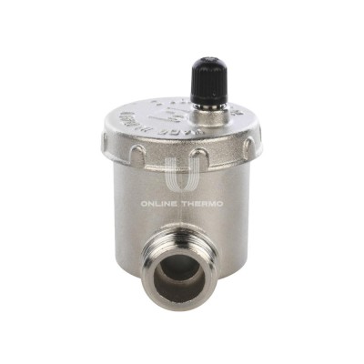 Автоматический воздухоотводчик Stout SVS-0013-000015 1/2", угловой, вертикальный выпуск, никелированный фото 2