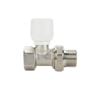 Радиаторный клапан (вентиль) ручной регулировки Varmega VMRV02-N00505, 3/4" ВР-НР, прямой