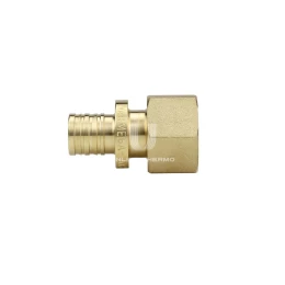Муфта переходная (переходник) с внутренней резьбой Varmega Slide-fit VM513001604, 16х1/2", латунная, аксиальная