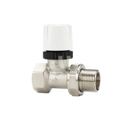 Термостатический клапан (терморегулятор) Varmega VMRV06-N00505, 3/4" ВР-НР, прямой, без преднастройки