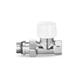 Термостатический клапан (терморегулятор) Varmega VMDV06-410404, 1/2" ВР-НР, прямой, хром Термостатический клапан (терморегулятор) Varmega VMDV06-410404, 1/2" ВР-НР, прямой, хром