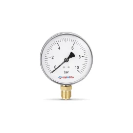 Манометр радиальный Varmega VMMT10-101004, диаметр 100 мм, 10 бар, 1/2"