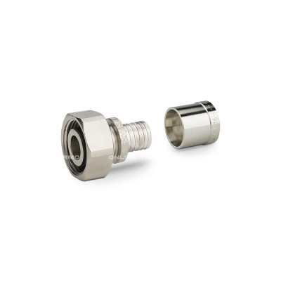 Муфта евроконус с накидной гайкой Varmega VM545001615, 16×2.0 - 3/4"EK, в комплекте с гильзой Муфта евроконус с накидной гайкой Varmega VM545001615, 16×2.0 - 3/4"EK, в комплекте с гильзой