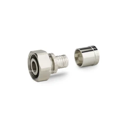 Муфта евроконус с накидной гайкой Varmega VM545001615, 16×2.0 - 3/4"EK, в комплекте с гильзой