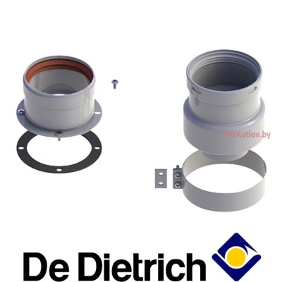 Купить Переходник на 2 потока De Dietrich НХ 30 (80 мм) 