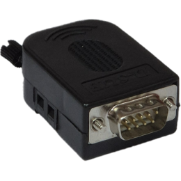 Разъем DB9-M 9pin c клеммной колодкой в корпусе