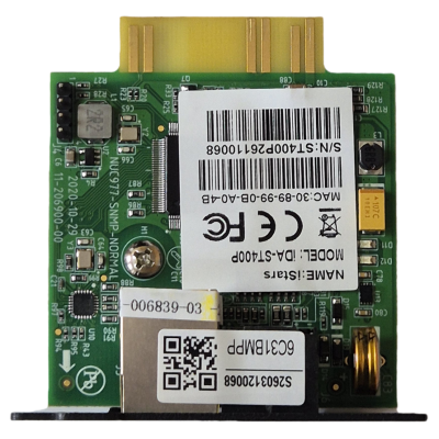 Карта сетевого управления Kiper Power SNMP Smart Web Pro Gen2 - гарантия до 5 лет фото 3 Карта сетевого управления Kiper Power SNMP Smart Web Pro Gen2 фото 3