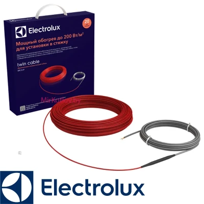 Комплект теплого пола (кабель) Electrolux ETC 2-17-1000