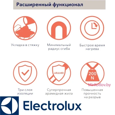 Комплект теплого пола (кабель) Electrolux ETC 2-17-1000