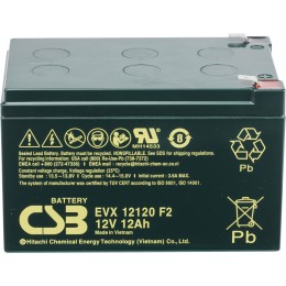 Аккумуляторная батарея CSB EVX 12120 F2 12V/12Ah Аккумуляторная батарея CSB EVX 12120 F2 12V/12Ah