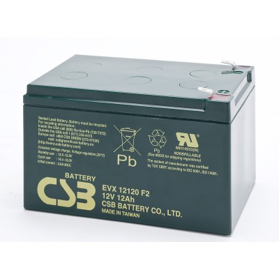 Аккумуляторная батарея CSB EVX 12120 F2 12V/12Ah фото 1