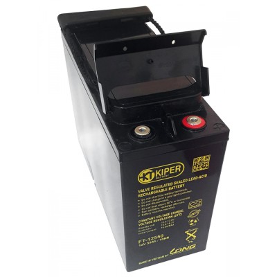 Аккумуляторная батарея Kiper FT-12550 12V/55Ah фото 1