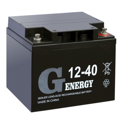 Купить Аккумуляторная батарея G-energy 12-40 в магазине Mirkotlov.by (Мир Котлов) - отличное качество. Купить Аккумуляторная батарея G-energy 12-40