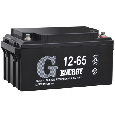 Купить Аккумуляторная батарея G-energy 12-65 в магазине Mirkotlov.by (Мир Котлов) - отличное качество. Купить Аккумуляторная батарея G-energy 12-65