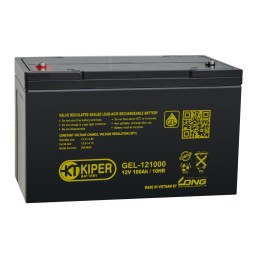 Аккумуляторная батарея гелевая Kiper GEL-121000 12V/100Ah