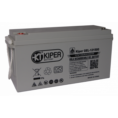 Купить Аккумуляторная батарея гелевая Kiper GEL-121500 12V/150Ah 