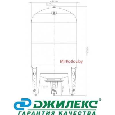 Гидроаккумуляторы Джилекс 300 ВПк
