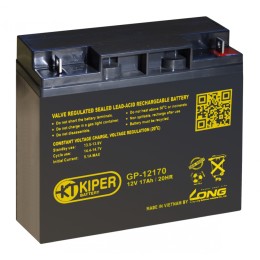 Аккумуляторная батарея Kiper GP-12170 12V/17Ah