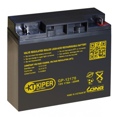 Купить Аккумуляторная батарея Kiper GP-12170 12V/17Ah 