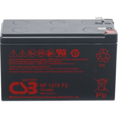 Купить Аккумуляторная батарея CSB GP 1272 28W F2 12V/7.2Ah 