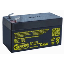Аккумуляторная батарея Kiper GP-1213 F1 12V/1.3Ah