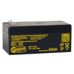Аккумуляторная батарея Kiper GP-1233 F1 12V/3.3Ah