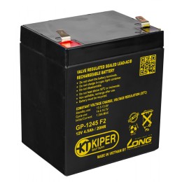 Аккумуляторная батарея Kiper GP-1245 F2 12V/4.5Ah