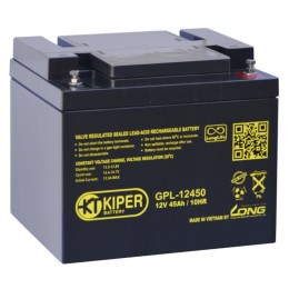 Аккумуляторная батарея Kiper GPL-12450 12V/45Ah