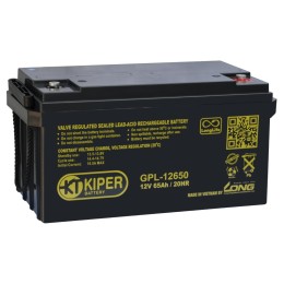 Аккумуляторная батарея Kiper GPL-12650 12V/65Ah