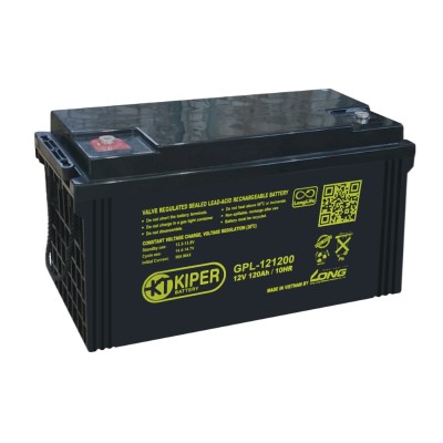 Купить Аккумуляторная батарея Kiper GPL-121200 12V/120Ah в магазине Mirkotlov.by (Мир Котлов) - отличное качество. Купить Аккумуляторная батарея Kiper GPL-121200 12V/120Ah