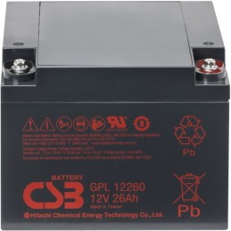 Аккумуляторная батарея CSB GPL 12260 12V/26Ah Аккумуляторная батарея CSB GPL 12260 12V/26Ah