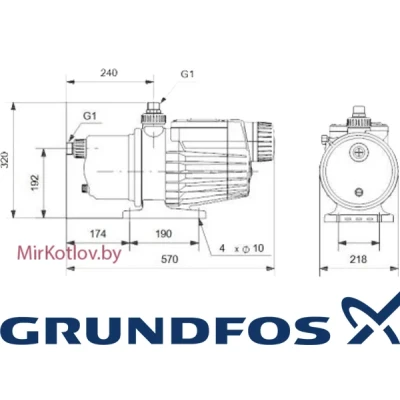 Насосная станция GRUNDFOS MQ 3-35 Насосная станция GRUNDFOS MQ 3-35