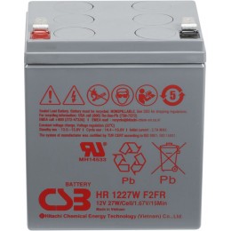 Аккумуляторная батарея CSB HR 1227W F2 12V/6.5Ah