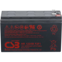 Аккумуляторная батарея CSB HR 1224W F2 12V/6.4Ah Slim Аккумуляторная батарея CSB HR 1224W F2 12V/6.4Ah Slim