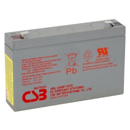 Аккумуляторная батарея CSB HRL 634W F2 FR 6V/9Ah Аккумуляторная батарея CSB HRL 634W F2 FR 6V/9Ah