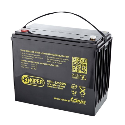 Купить Аккумуляторная батарея Kiper HRL-12550W 12V/150Ah 