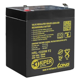 Аккумуляторная батарея Kiper HRL-1225W F2 12V/6Ah